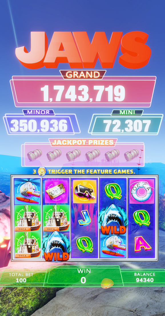 JAWS VIP Slot Machine