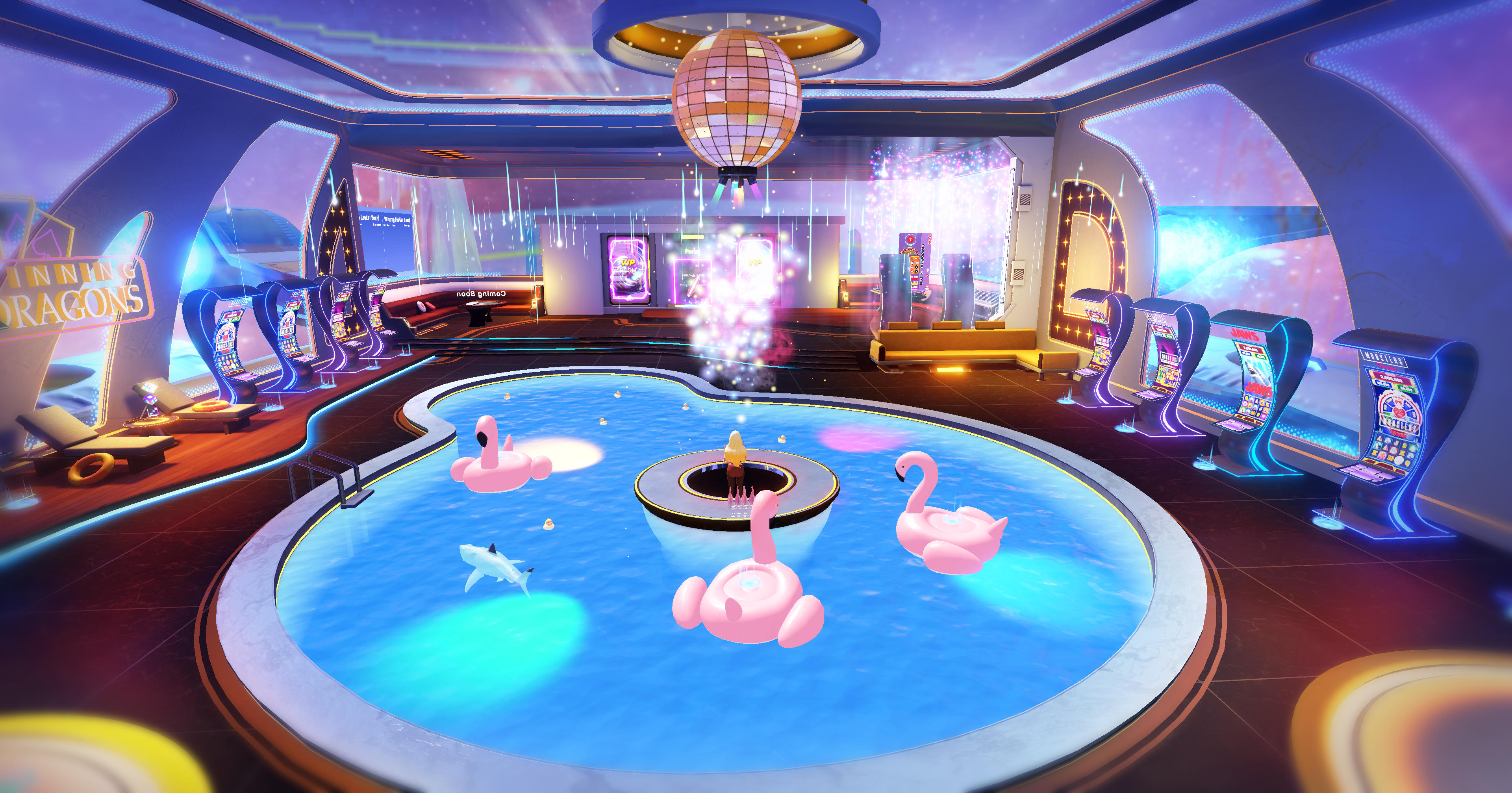 Pool Flamingo